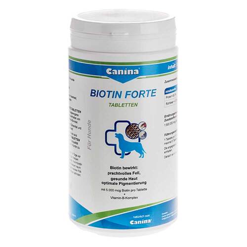 Biotin Forte f&uuml;r Hunde Tabletten - 1