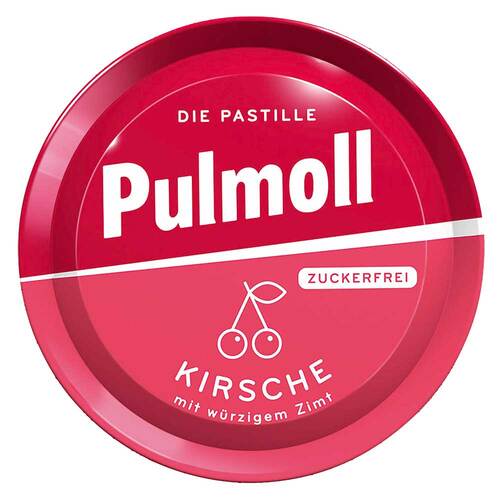 Pulmoll Hustenbonbons Wildkirsche + Vitamin C zuckerfrei - 1