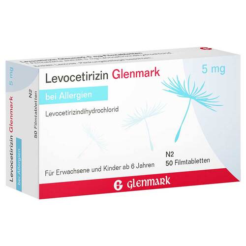 Levocetirizin Glenmark 5 mg Filmtabletten - 1