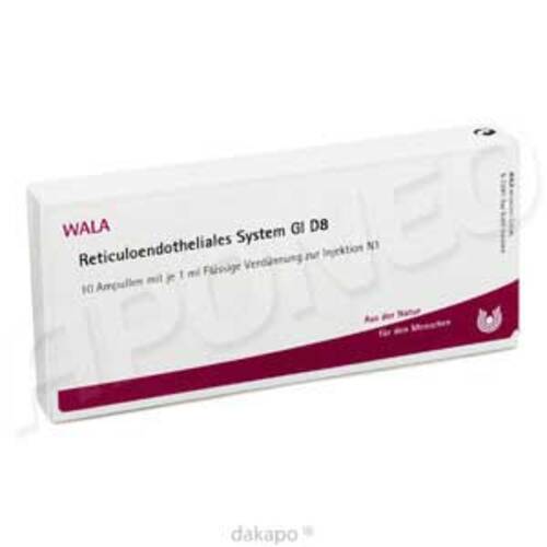 Reticuloendotheliales sys. GL D 8 Ampullen - 1