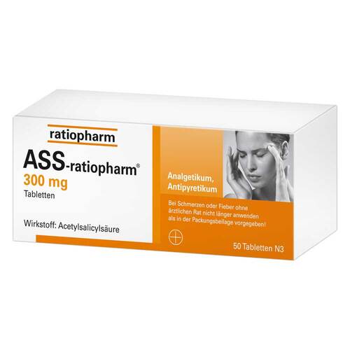 ASS Ratiopharm 300 mg Tabletten - 1