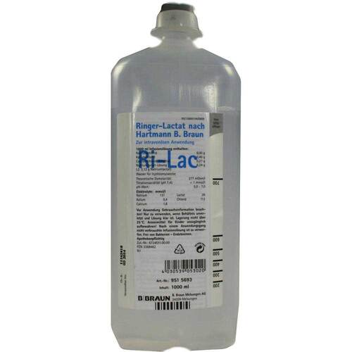 Ringer Lactat n.Hartm.B.Braun Ecoflasche Plus Infusionsl&ouml;sung - 1