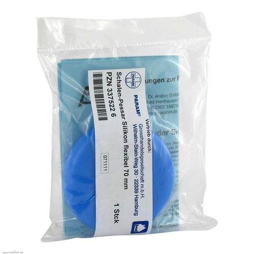 Schalenpessar Silikon 70 mm flexibel - 1