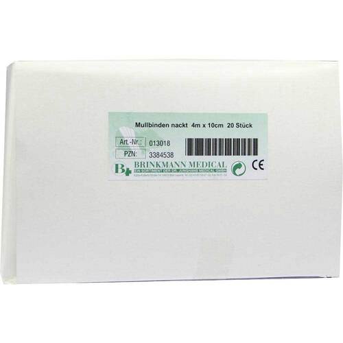 Mullbinden 4mx10cm unverpack - 1