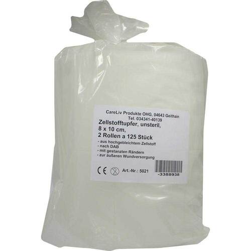 Zellstofftupfer 8x10cm Rolle - 1