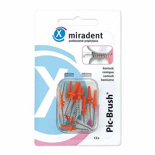 Miradent Interdentalb&uuml;rste Pic-Brush coni orange - 1