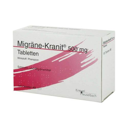 Migr&auml;ne Kranit 500 mg Tabletten - 1