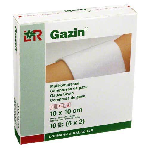 Gazin Kompressen 10x10cm 8fa - 1