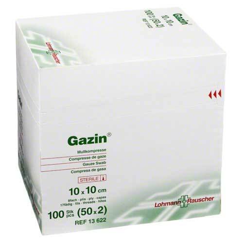 Gazin Kompressen 10x10cm 8fa - 1