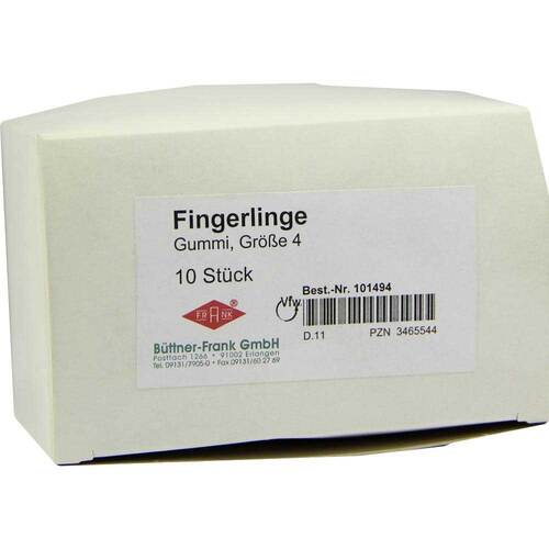 Fingerling Gummi Gr&ouml;&szlig;e 4 trans - 1