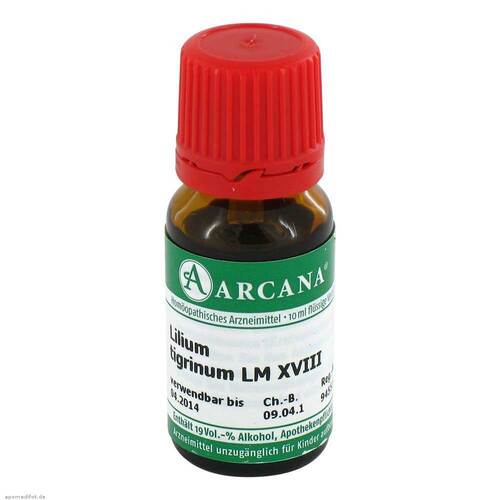 Lilium Tigrium Arcana LM 18 Dilution - 1