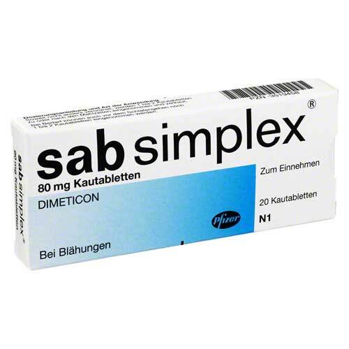 Sab simplex Kautabletten - 1