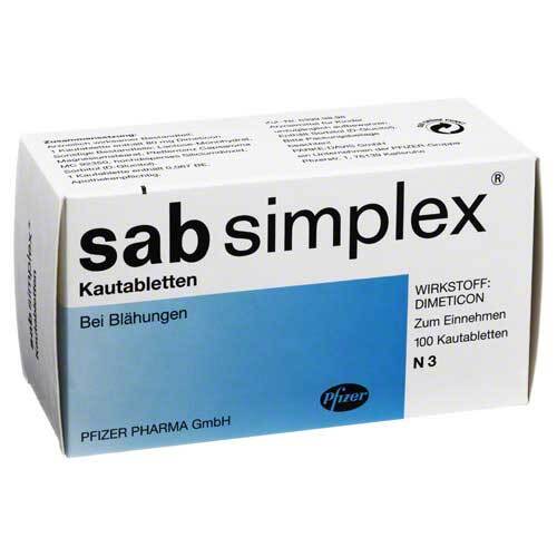 Sab simplex Kautabletten - 1