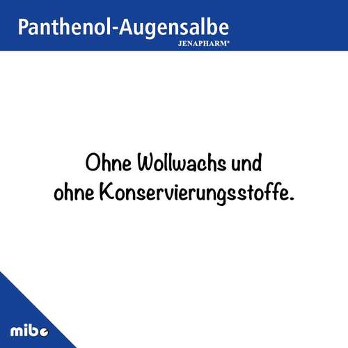 Panthenol-Augensalbe JENAPHARM® - 4