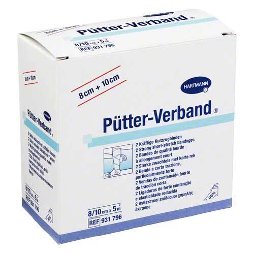 P&uuml;tter Verband 8 / 10 cm x 5 m - 1