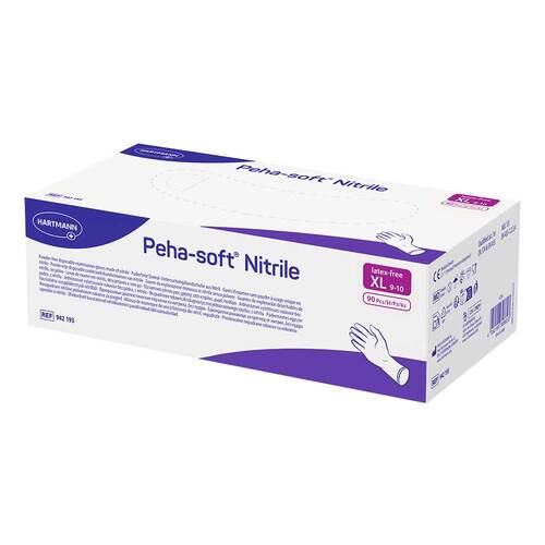 Peha Soft nitrile Untersuchungshandschuhe puderfrei unsteril XL - 1