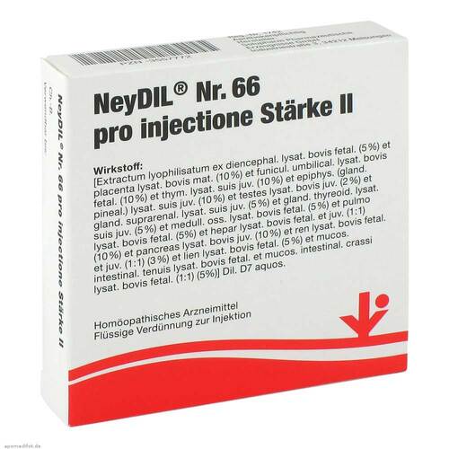 Neydil Nr.66 pro injectione St. II Ampullen - 1