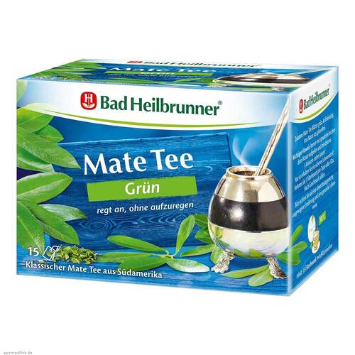 Bad Heilbrunner Tee Mate gr&uuml;n Filterbeutel - 1