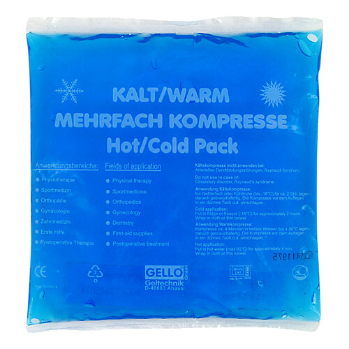 Kalt-Warm Mehrfachkompresse 13x14 cm lose - 1