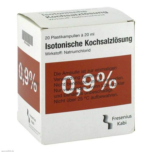 Kochsalzl&ouml;sung 0,9% Plastikampulle Fresenius - 1