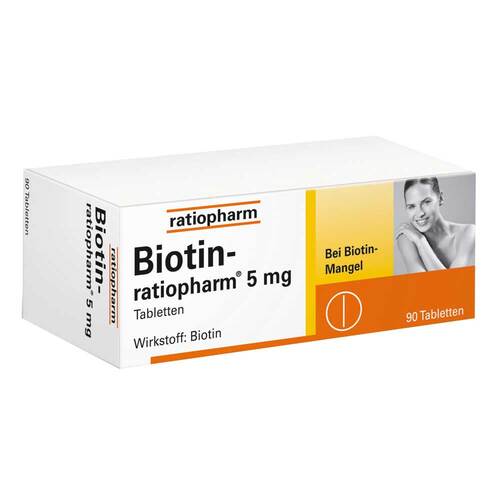 Biotin Ratiopharm 5 mg Tabletten - 1