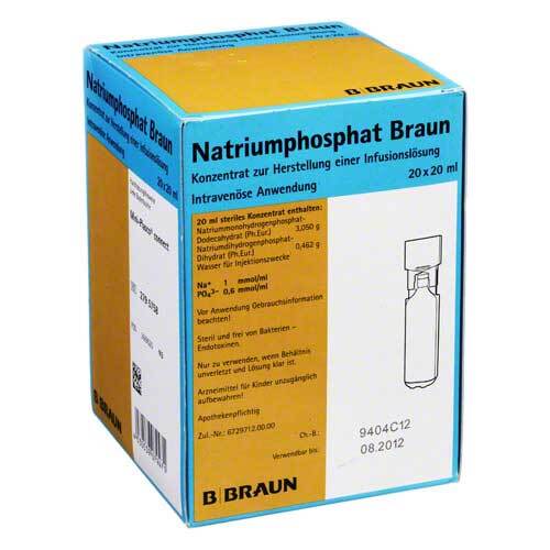 Natriumphosphat Braun Mpc Infusionsl&ouml;sung -Konzentrat - 1