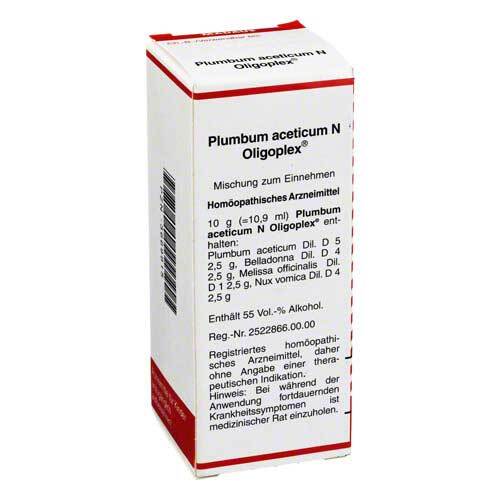 Plumbum aceticum N Oligoplex - 1