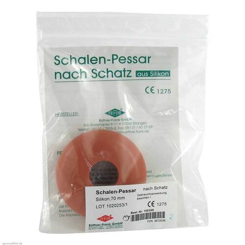 Schalenpessar Silikon 70 mm n.Schatz - 1