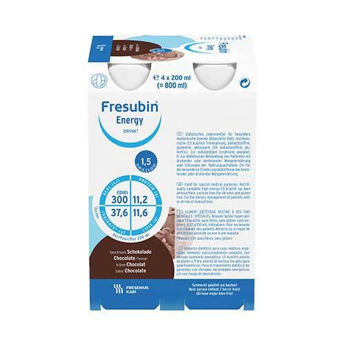 Fresubin Energy Drink Schokolade Trinkflasche - 1