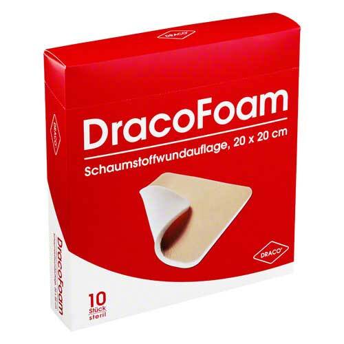 Dracofoam Schaumstoff Wundauflage 20x20cm - 1