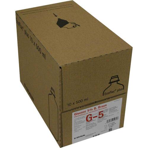 Glucose 5% B.Braun Ecoflac P - 1