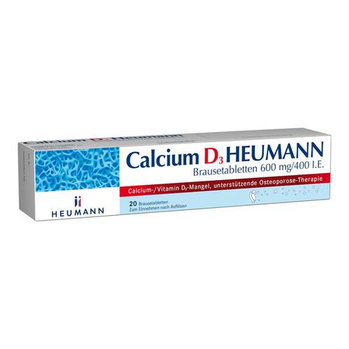 Calcium D3 HEUMANN Brausetabletten 600 mg/400 I. E. - 1