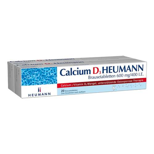 Calcium D3 HEUMANN Brausetabletten 600 mg/400 I. E. - 1