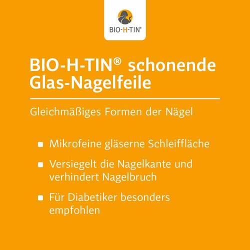 Bio-H-Tin Glas Nagelfeile Set - 3