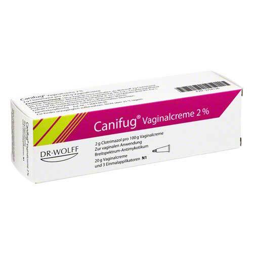 Canifug Vaginalcreme 2% mit 3 Einmalapplikatoren - 1