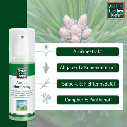 Allg&auml;uer Latschenkiefer Arnika Pumpspray - 4
