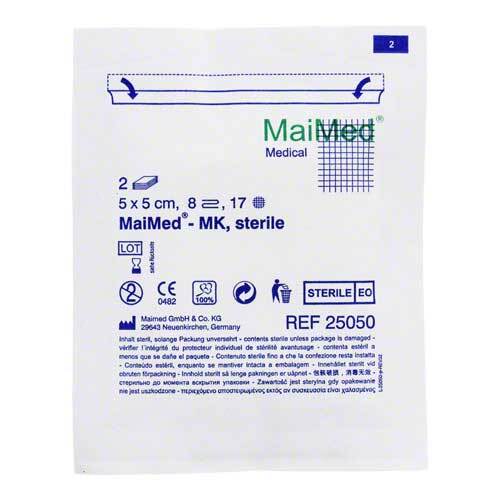 Mullkompressen 5x5 cm 8-fach steril - 1