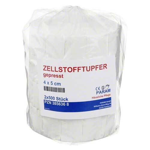 Zellstofftupfer 4x5cm - 1