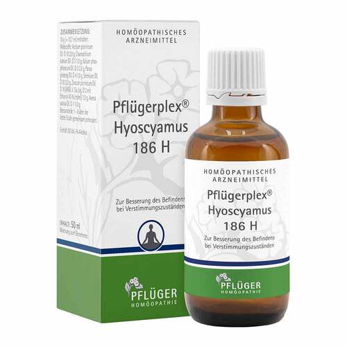 Pfl&uuml;gerplex Hyoscyamus 186 H Tropfen - 1