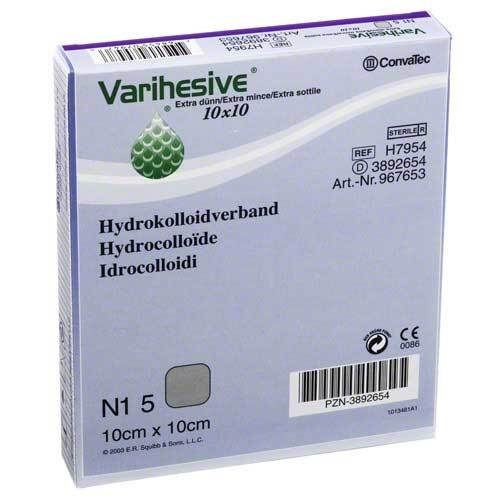 Varihesive extra d&uuml;nn 10x10 cm Hkv hydroaktiv - 1