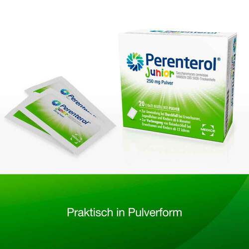 Perenterol® Junior 250 mg bei akutem Durchfall &amp; zur Vorbeugung - 5