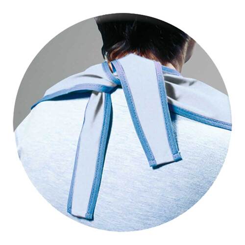 Suprima Ess Sch&uuml;rze Frottee 5004 hellblau - 3