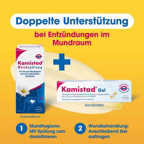 Kamistad Gel bei Zahnfleischentz&uuml;ndungen und Aphten - 9