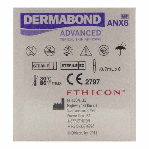 Dermabond Advanced Topischer Hautkleber Ampullen - 2