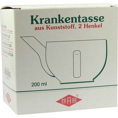 Krankentasse Kunststoff rund - 1