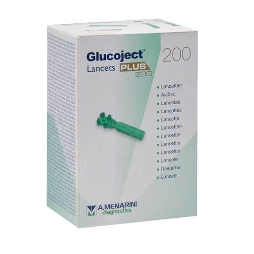 Glucoject® Lancets PLUS 33G - 1