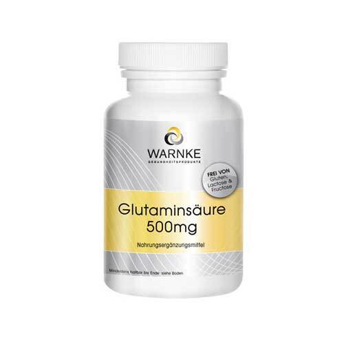 Glutamins&auml;ure 500 mg Kapseln - 1