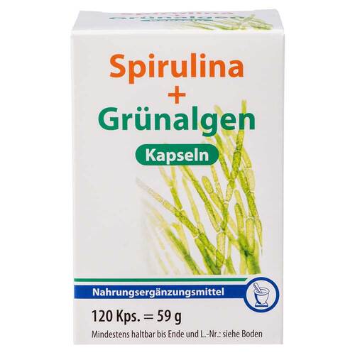 Spirulina + Gr&uuml;nalgen Kapseln - 1