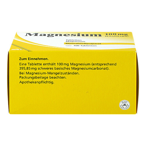 Magnesium 100 mg Jenapharm Tabletten - 2