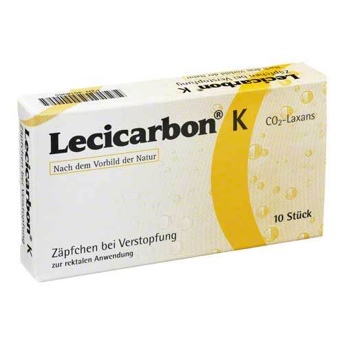 Lecicarbon® K CO2-Laxans Kindersuppositorien - 1